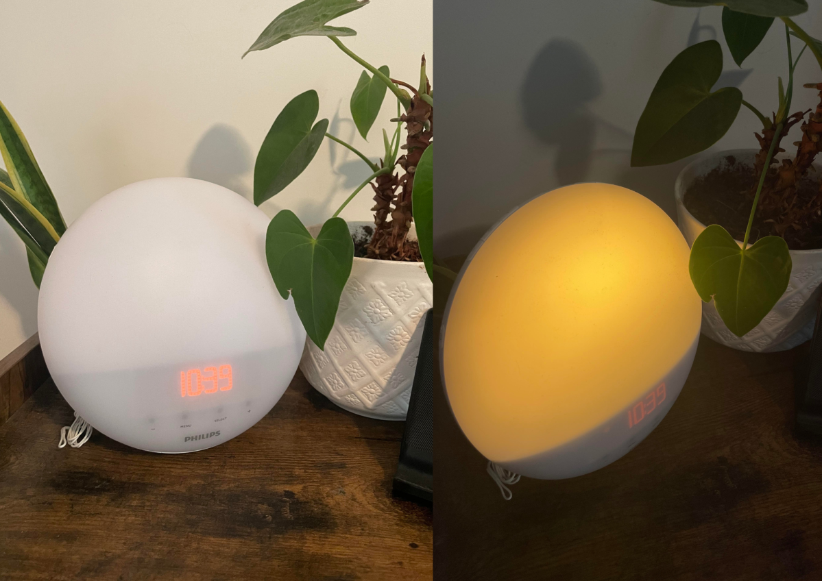 Philips Wake-Up Light With Colored Sunrise Simulation for Natural Waking