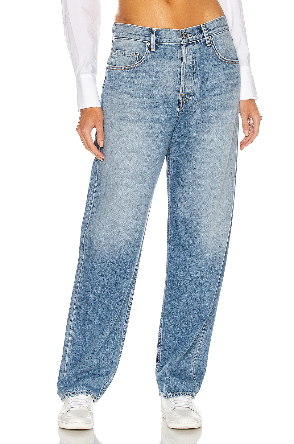 GRLFRND Bella Low-Rise Boyfriend Jeans