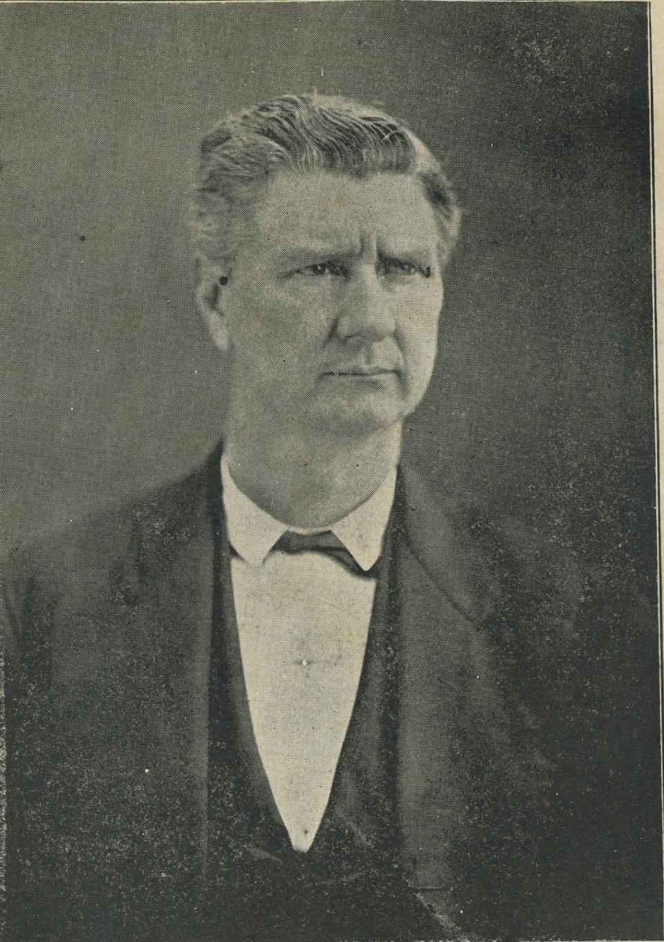 Elder Frank M. Jordan, Baptist preacher, from his 1899 memoir, "Life and Labors of Elder F.M. Jordan"