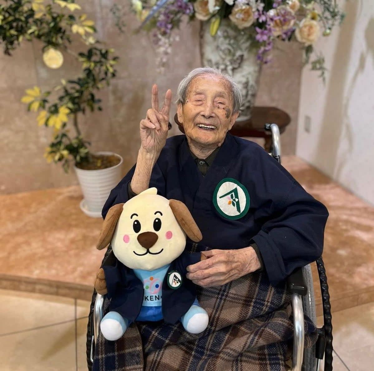 Mikizo Ueda (Angelo Nursing Care Facility/Instagram)