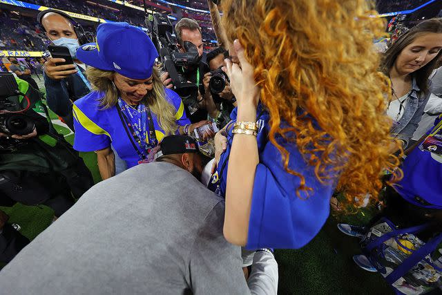 Kevin C. Cox/Getty Odell Beckham Jr. and Lauren Wood