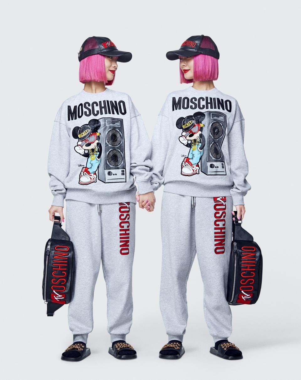 From Mickey Mouse sweaters to a condom-print T-shirt, this Moschino x H&M collaboration has everything.