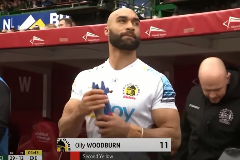 Olly Woodburn, ya expulsado en la Premiership