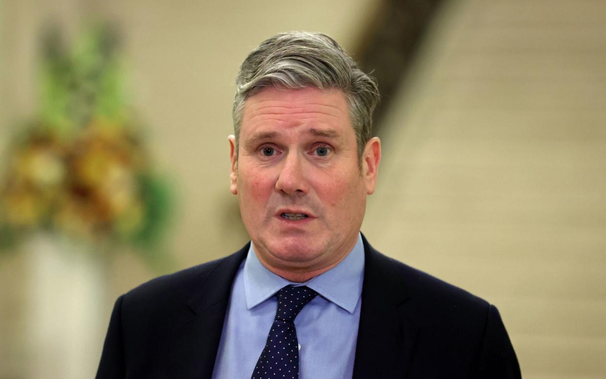 Labour leader Sir Keir Starmer - PA