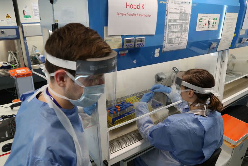 A new COVID-19 testing lab in Glasgow