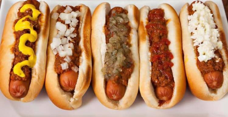 Roger's offers up secret-recipe Coney Island sauce on their dogs.