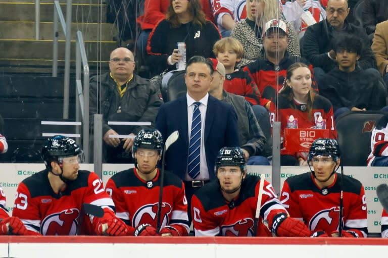 Travis Green is the new head coach of the NHL's <a class="link " href="https://sports.yahoo.com/nhl/teams/ottawa/" data-i13n="sec:content-canvas;subsec:anchor_text;elm:context_link" data-ylk="slk:Ottawa Senators;sec:content-canvas;subsec:anchor_text;elm:context_link;itc:0">Ottawa Senators</a> (BRUCE BENNETT)