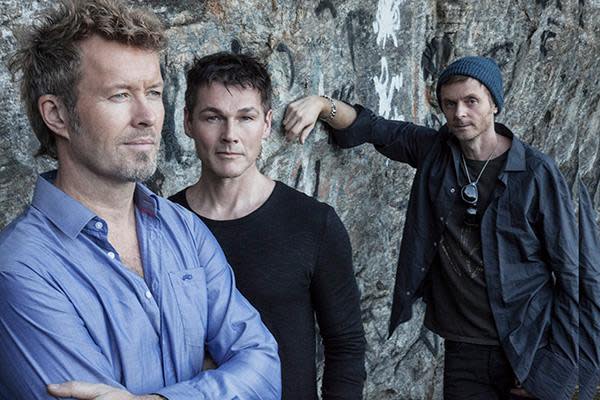 Magne Furuholmen, Morten Harket, Paal Waaktaar-Savoy of a-ha. (PHOTO: Warner Music)