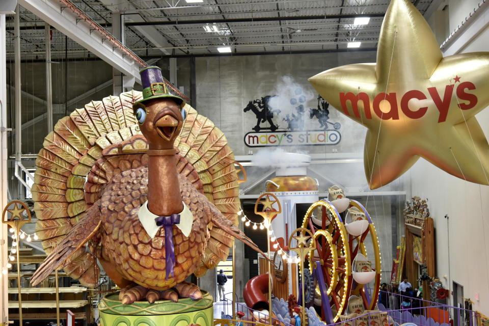 Macy's debuts new floats for the 2018 Macy's Thanksgiving Day Parade. (Photo by Eugene Gologursky/Getty Images for Macy's)