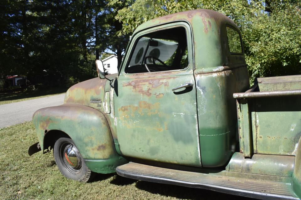 This 1949 Chevy 3100 has been restored and is on the road.
