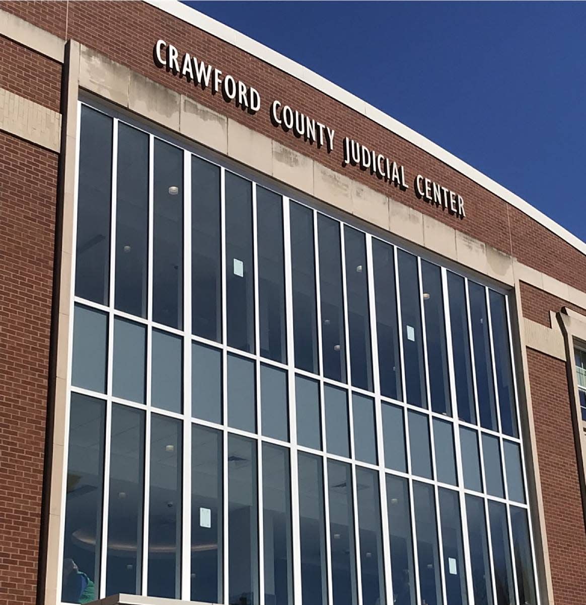 Meadville police have charged a city man with felony offenses after accusing him of phoning in a bomb threat that forced the evacuation of the Crawford County Judicial Center on Monday.