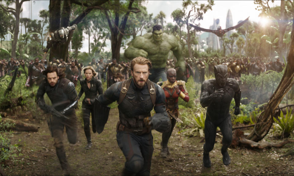 ‘Avengers: Infinity War’ is in cinemas next month (Disney)