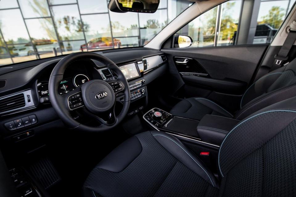 interior of 2019 kia niro ev