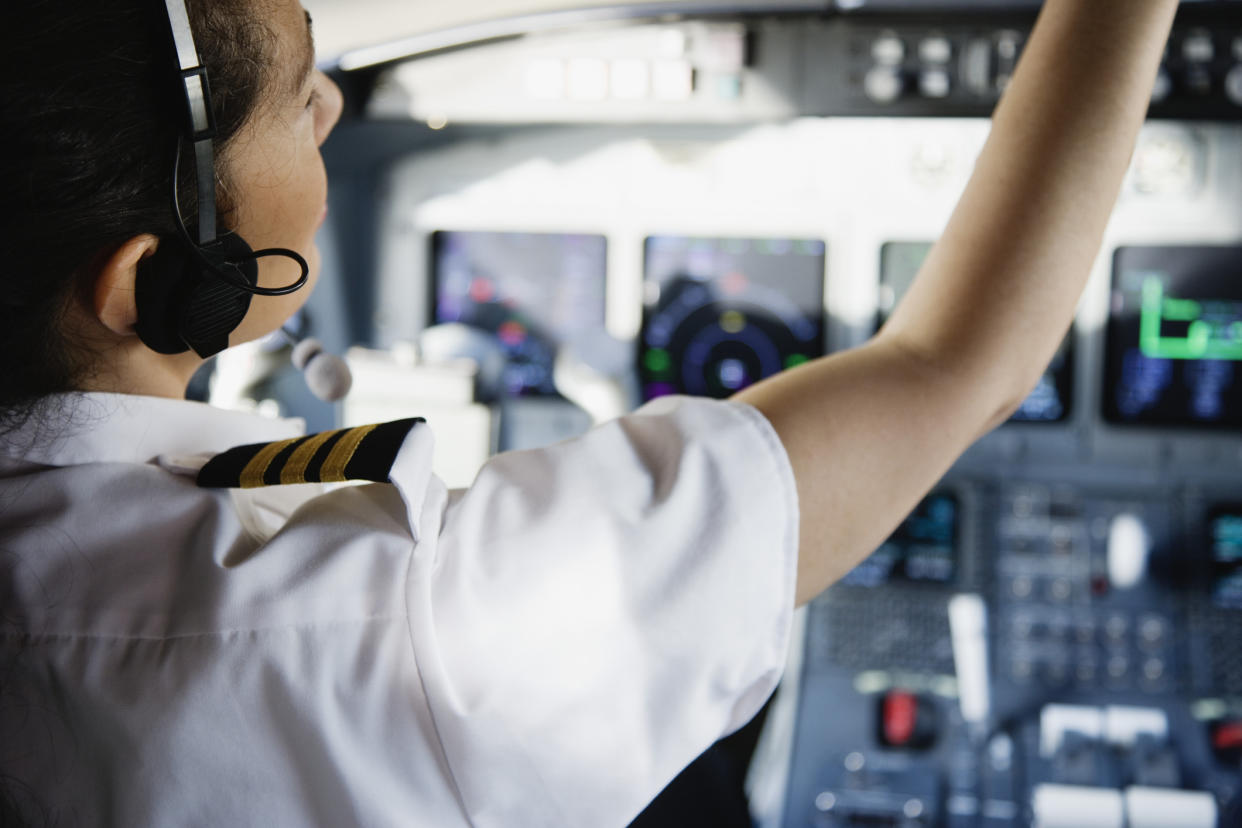 A female cruise Captain had the best response to a sexist troll. (Posed by model, Getty Images)