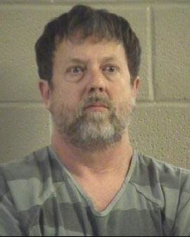 Jesse Randal Davidson,&nbsp;53, is facing a number of charges after accused of firing a gun inside of a high school classroom. (Photo: Whitfield County Sheriffs Office)