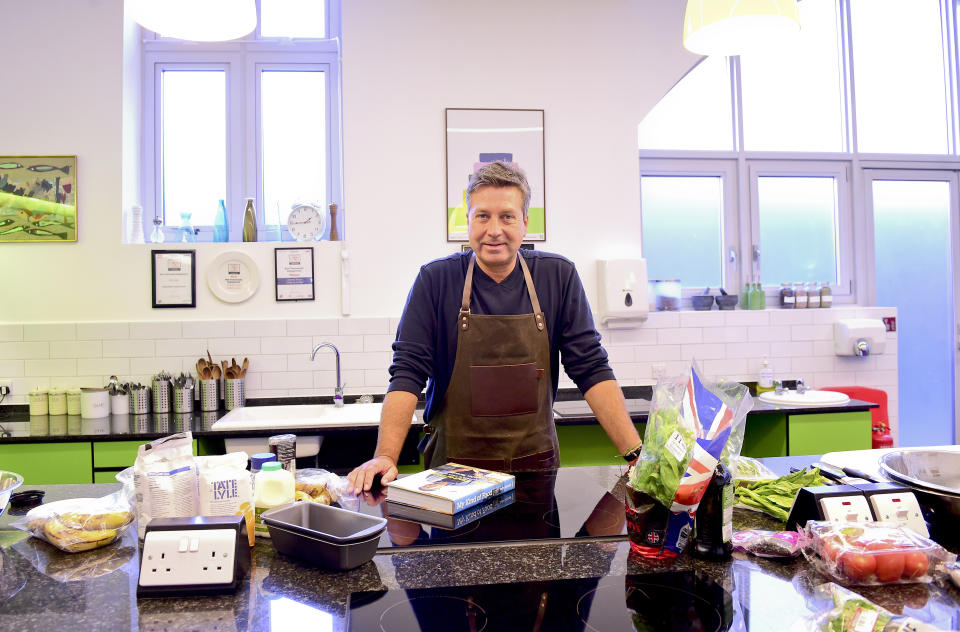 John Torode launches his new book My Kind Of Food at the Central Street Cookery School, London. PRESS ASSOCIATION Photo. Picture date: Thursday September 10, 2015. Photo credit should read: Ian West/PA Wire 