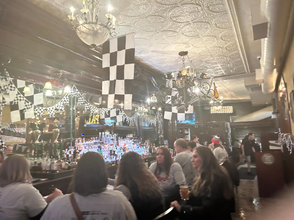 The Palace bar hosts dozens of I-500 pub crawlers before the big race.