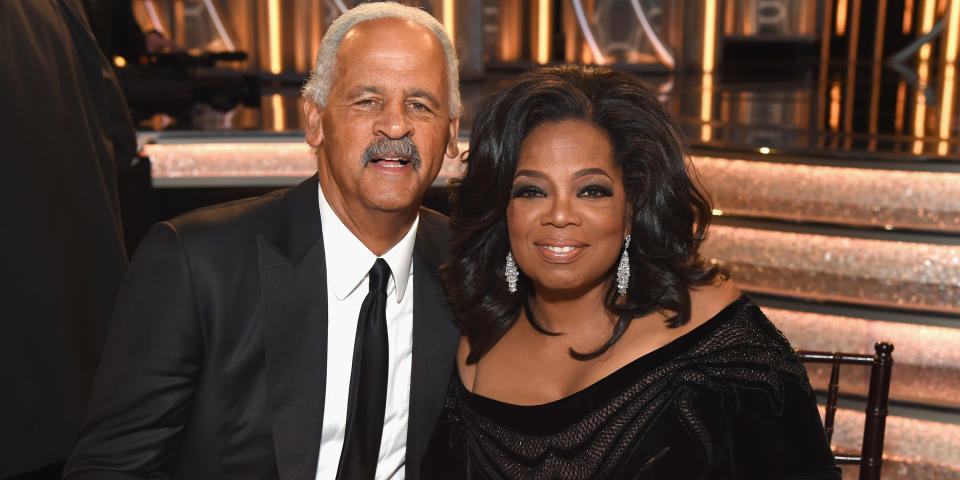 Oprah Winfrey & Stedman Graham