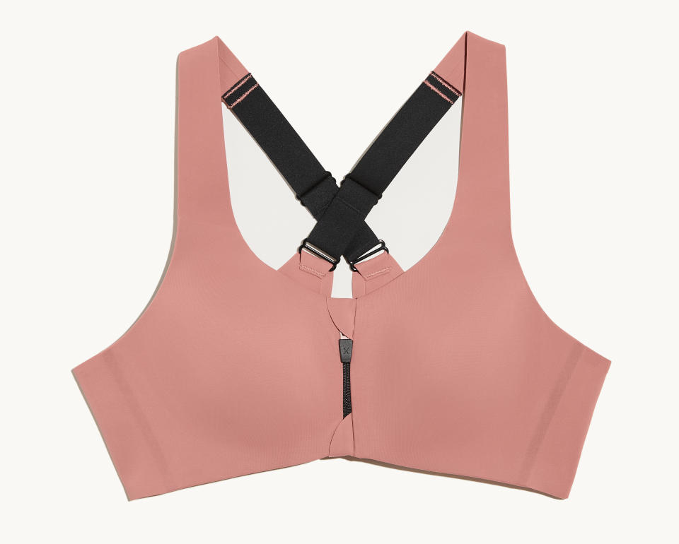 Catalyst Front Zip Sports Bra. Image courtesy of Knix.