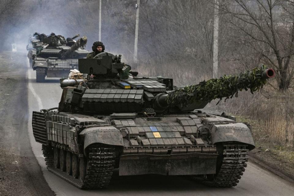 Ukrainian tank