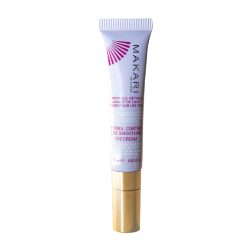 purple tube of makari eye cream