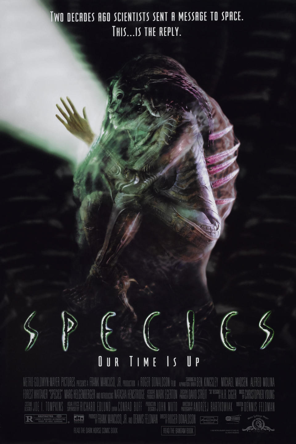 A poster for Species. (MGM)