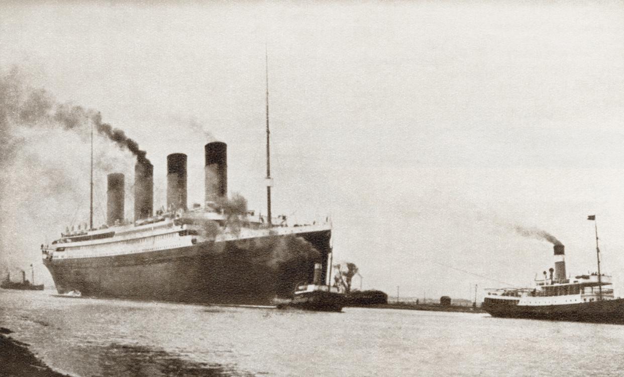 The RMS Titanic.