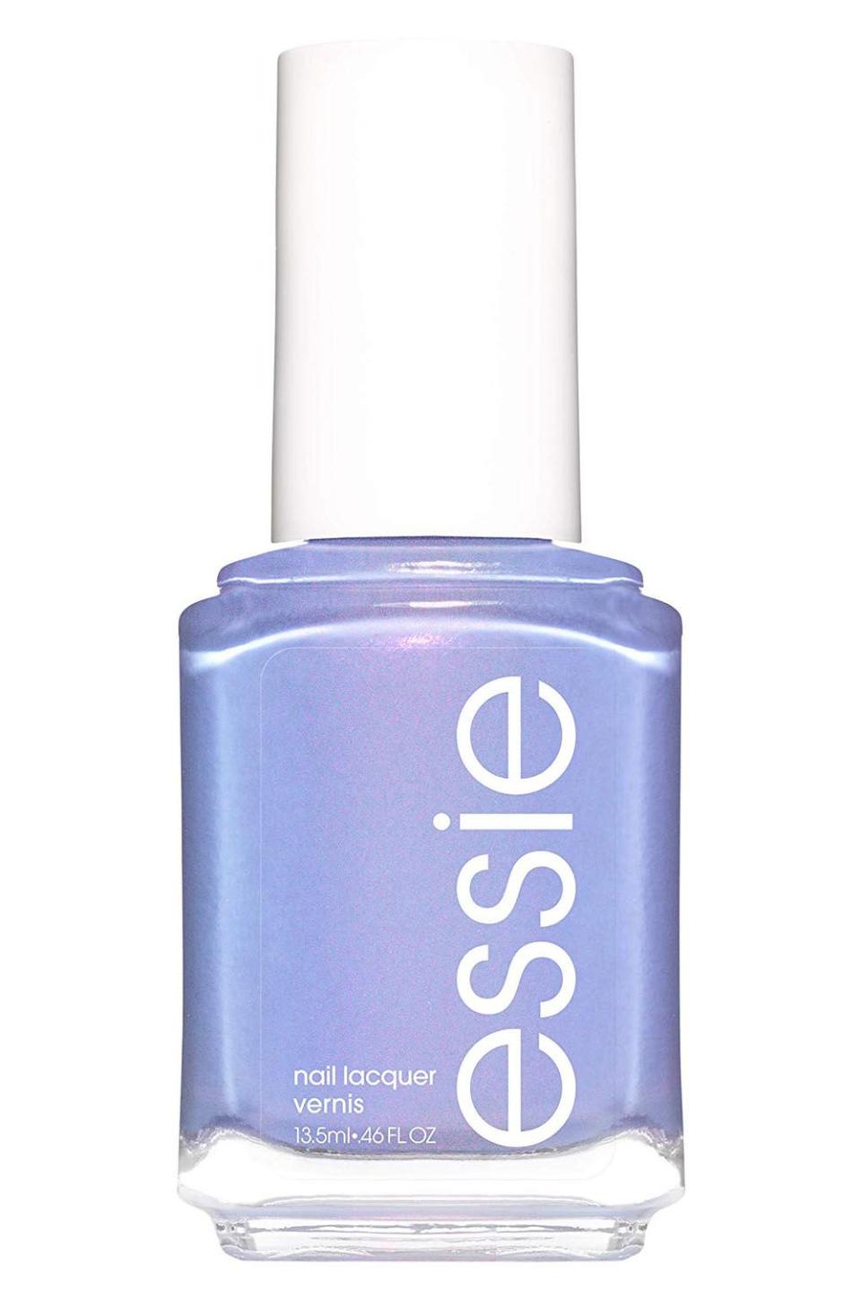 8) Essie Flying Solo Nail Polish in You Do Blue