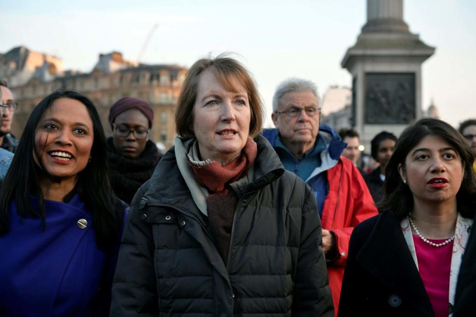 Harriet Harman and Father of the House Kenneth Clarke have both indicated they would serve as alternative caretaker premiers (REUTERS)