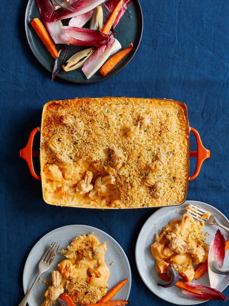 Tofu knots can be baked like pasta (Bonnie Chung/Miso Tasty)