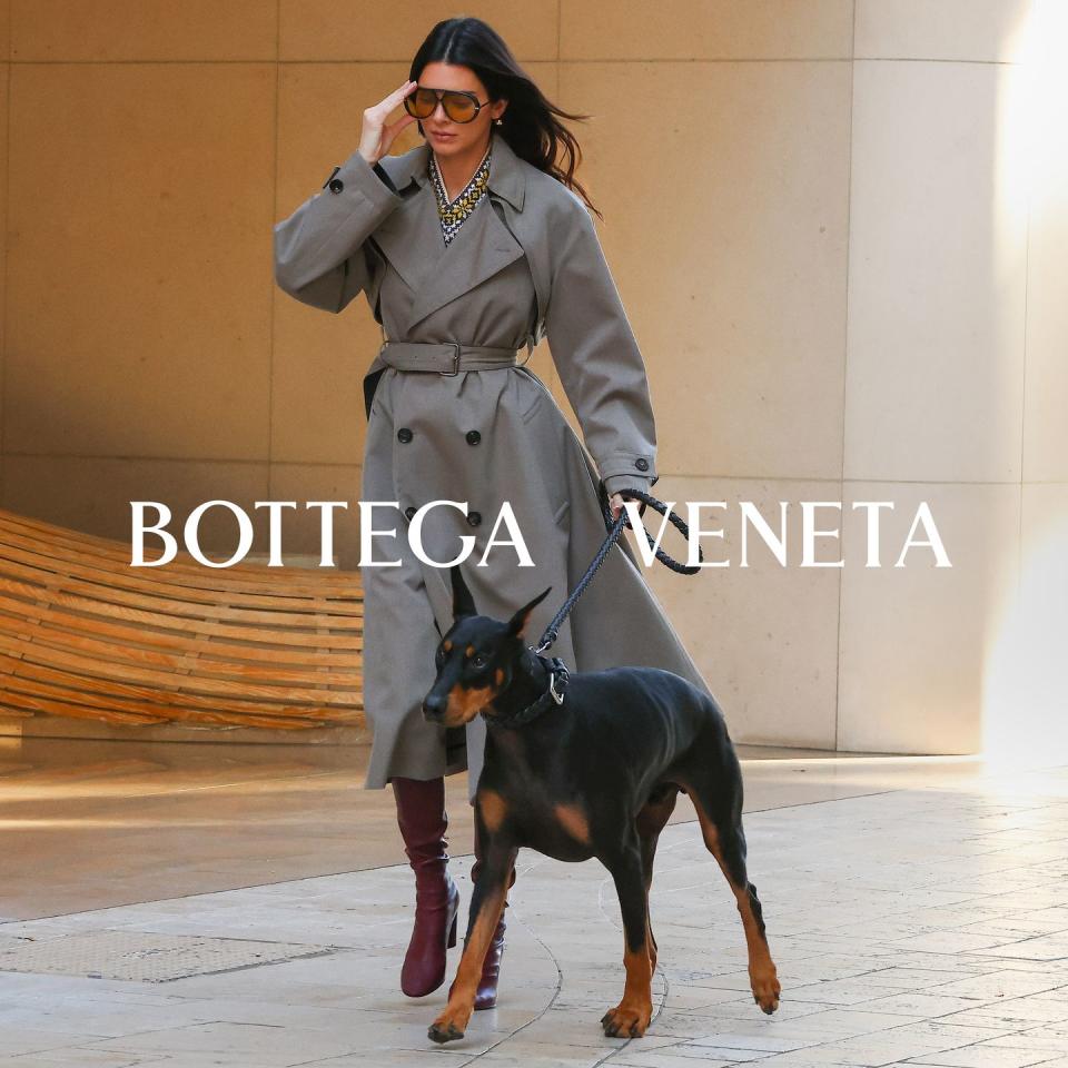 kendall jenner bottega veneta paparazzi pic