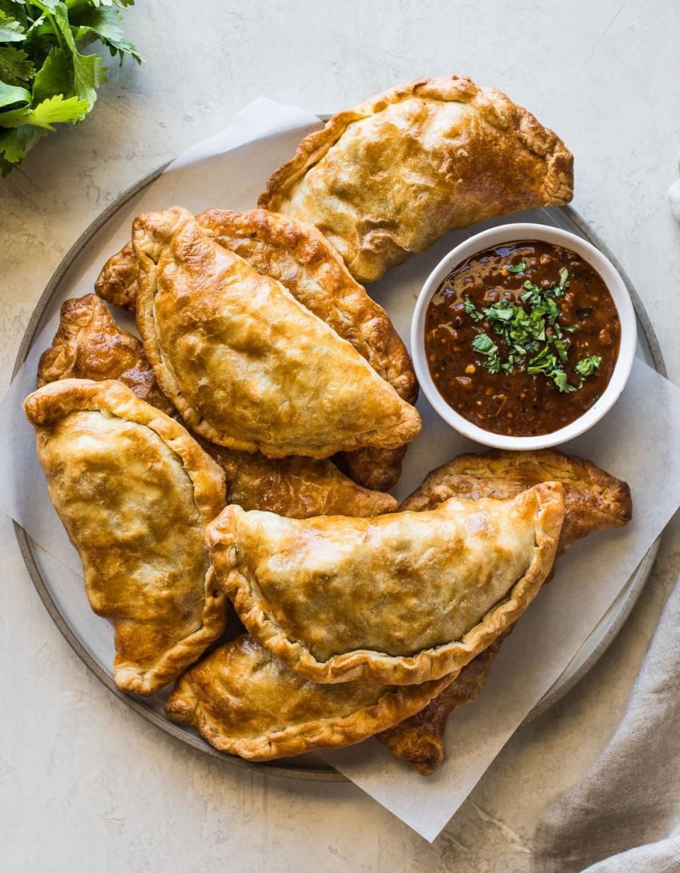 Empanadas au bœuf et aux légumes