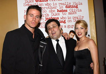 Channing Tatum , Andy Fickman and Laura Ramsey at the LA premiere of Dreamworks' She's the Man