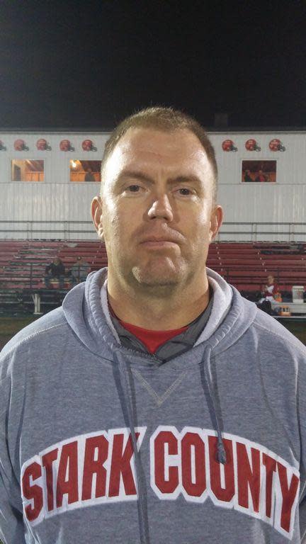 Jade Noard, Stark County football head coach