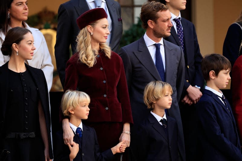 Beatrice Borromeo, Pierre Casiraghi, Stefano Casiraghi, Francesco Casiraghi y Alejandra de Hannover