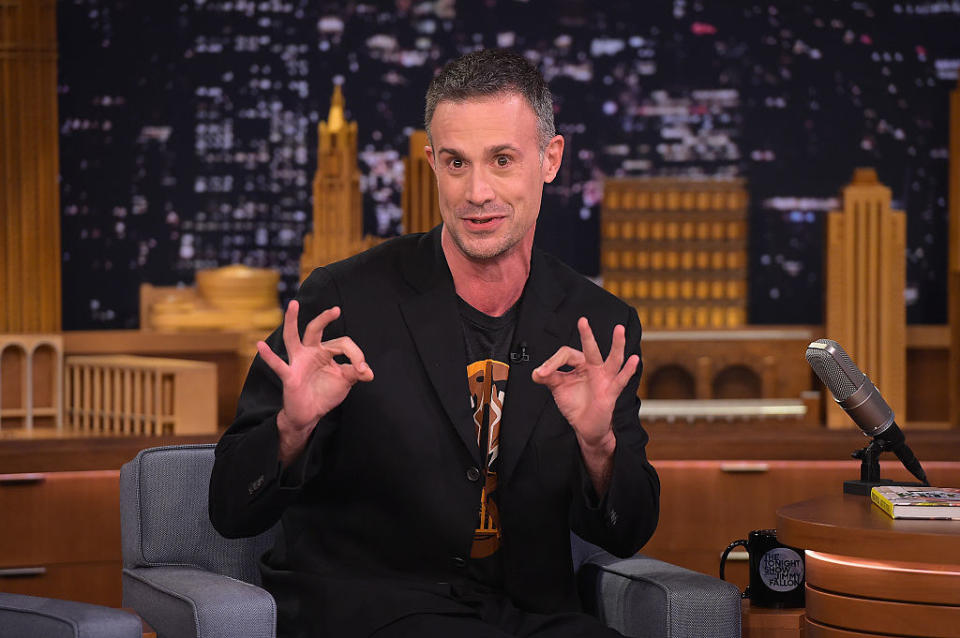 Freddie Prinze Jr on a talk show