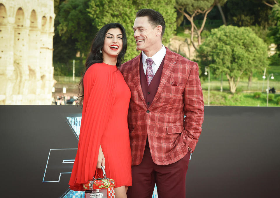 John Cena and Shay Shariatzadeh at the 