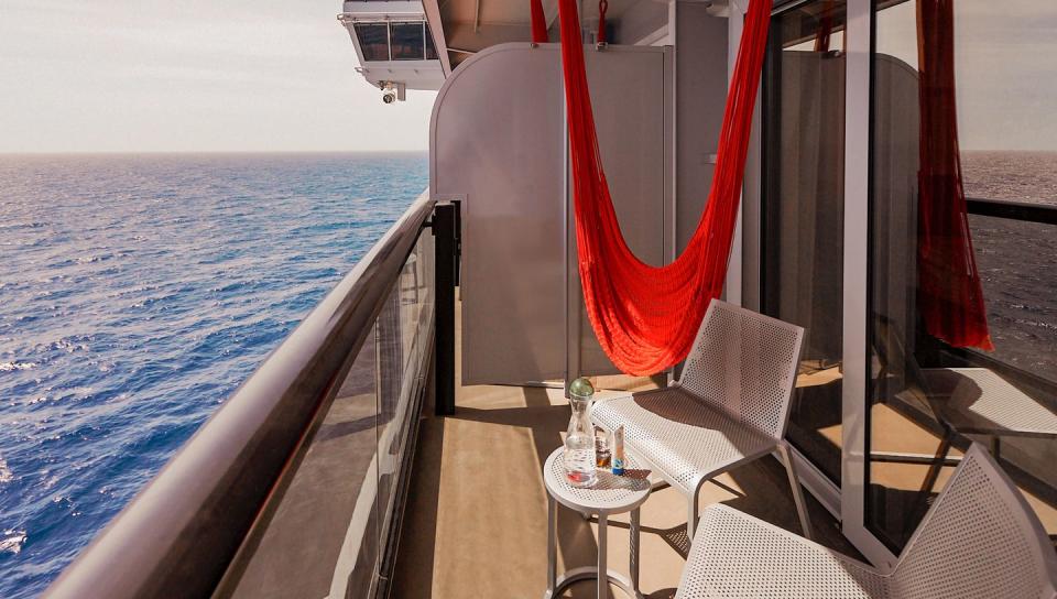 <p>For only three weeks this summer, Virgin Voyages is inviting short cruisers the chance to be the first to experience its shiny new ship, Scarlet Lady during a long weekend throughout August.</p><p>Sailing around the English coast from Portsmouth, with prices starting from £932, the three-nights cruises will allow you to soak up the long sun-drenched days and nights under the stars. Expect coffee or cocktails as you relax in your hammock overlooking the waves, group meditation and HIIT classes, all food included and stylish cabins.</p><p><a class="link " href="https://www.virginvoyages.com/destinations/europe-cruises" rel="nofollow noopener" target="_blank" data-ylk="slk:BOOK NOW;elm:context_link;itc:0;sec:content-canvas">BOOK NOW</a></p>