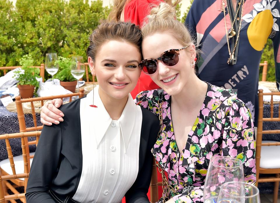 Joey King and Rachel Brosnahan attend the Glamour x Tory Burch Women To Watch Lunch.