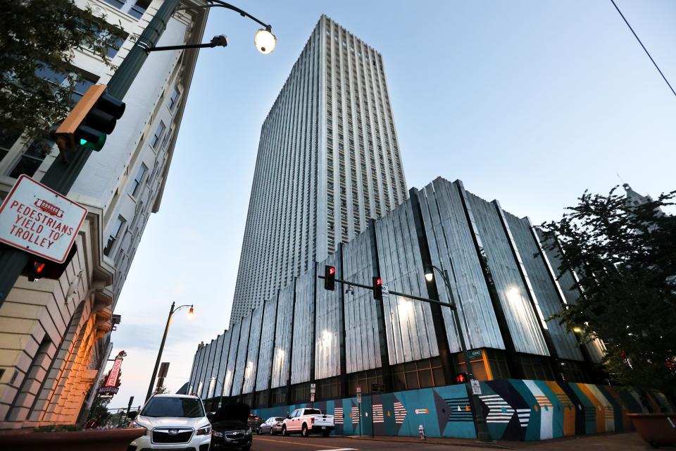 100 N. Main is the tallest building in Downtown Memphis.