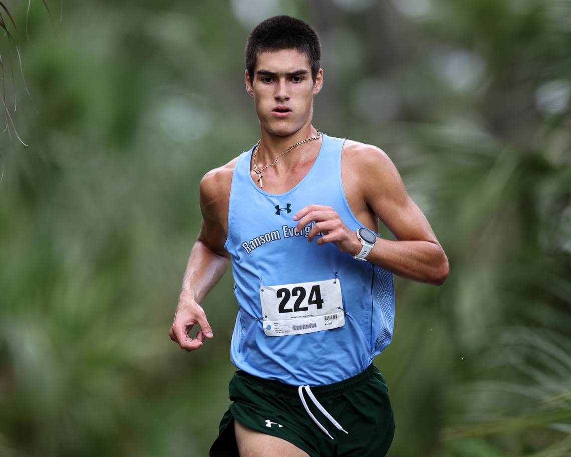 Ransom Everglades Cross Country District Finals
