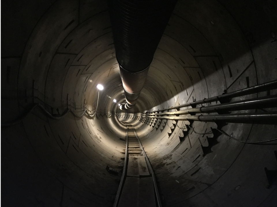 boring company tunnel