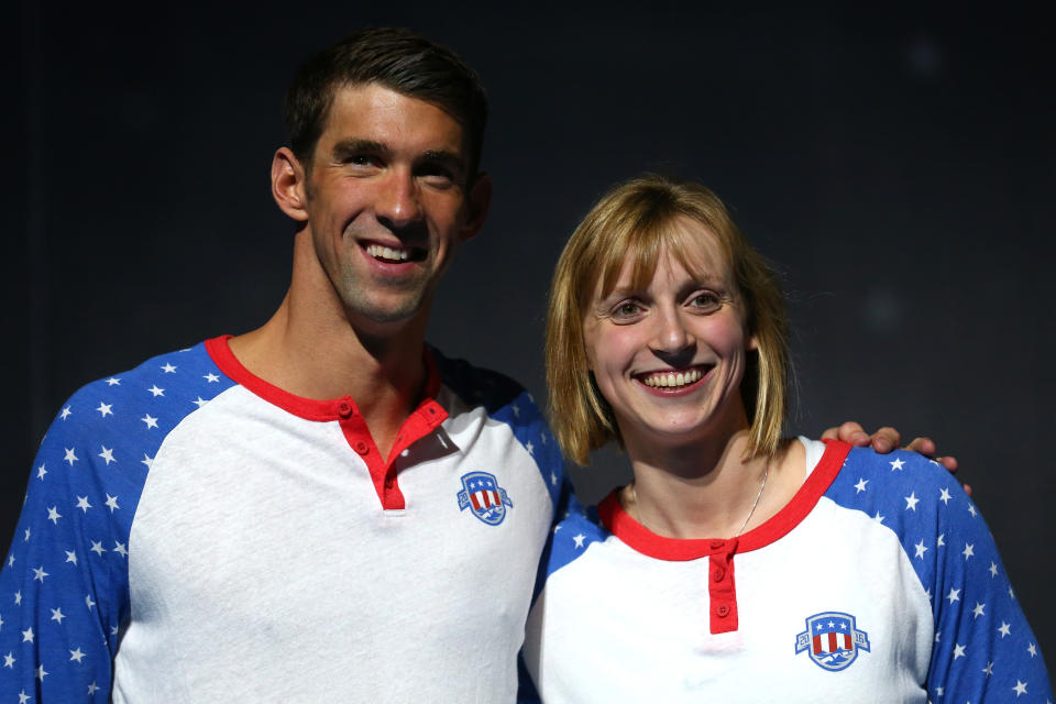 This pic of Katie Ledecky meeting Michael Phelps as a kid will give you all the feels