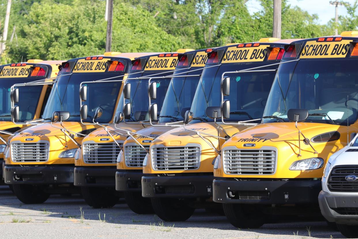 School transportation is not required under Michigan law. Schools in recent years have struggled to find bus drivers to adequately staff transportation departments.