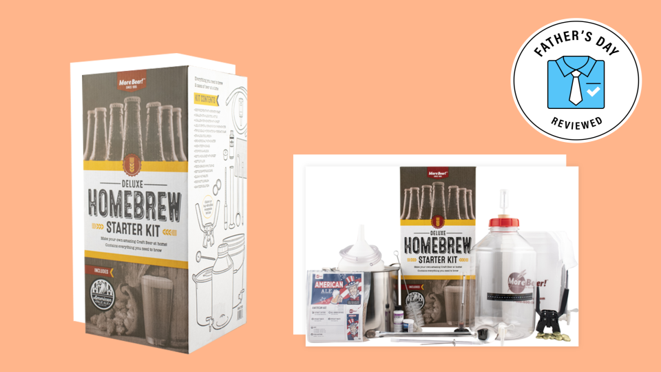 17 gifts for dads who don't want anything: Morebeer Home Brew kit