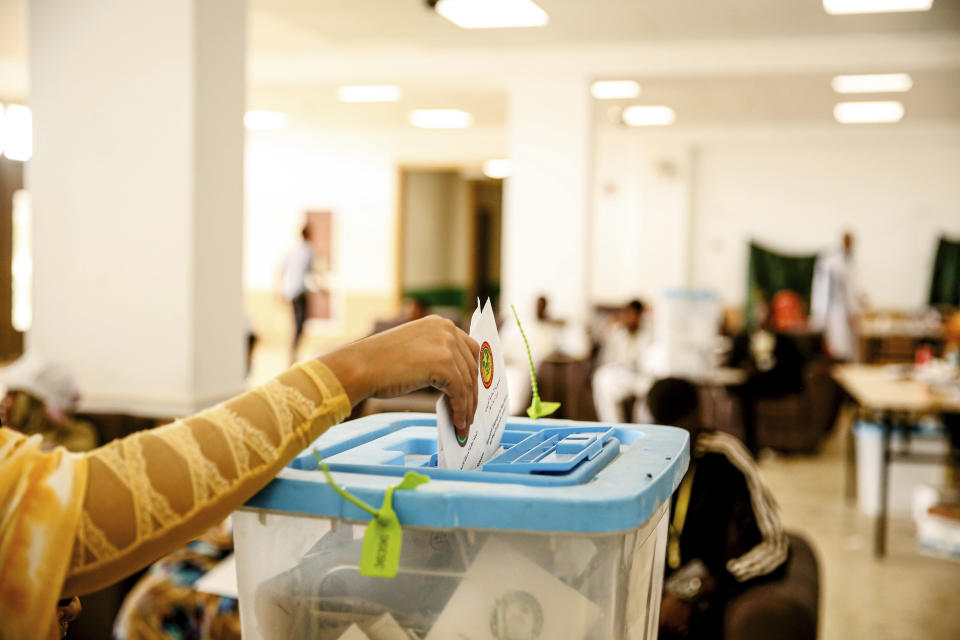 Mauritania's President Ghazouani wins reelection, provisional results show