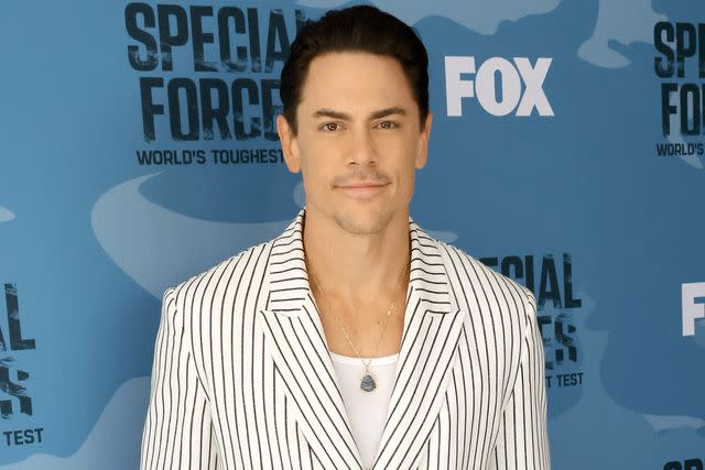 <p>Kevin Winter/Getty</p> Tom Sandoval attends the red carpet for Fox's "Special Forces: World's Toughest Test" at Fox Studio Lot on September 12, 2023