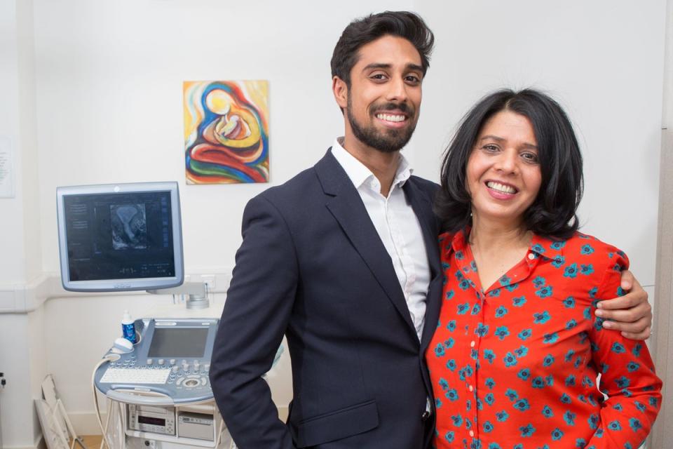 Praful Nargund and his mother and business partner Geeta in 2018 (Matt Writtle)