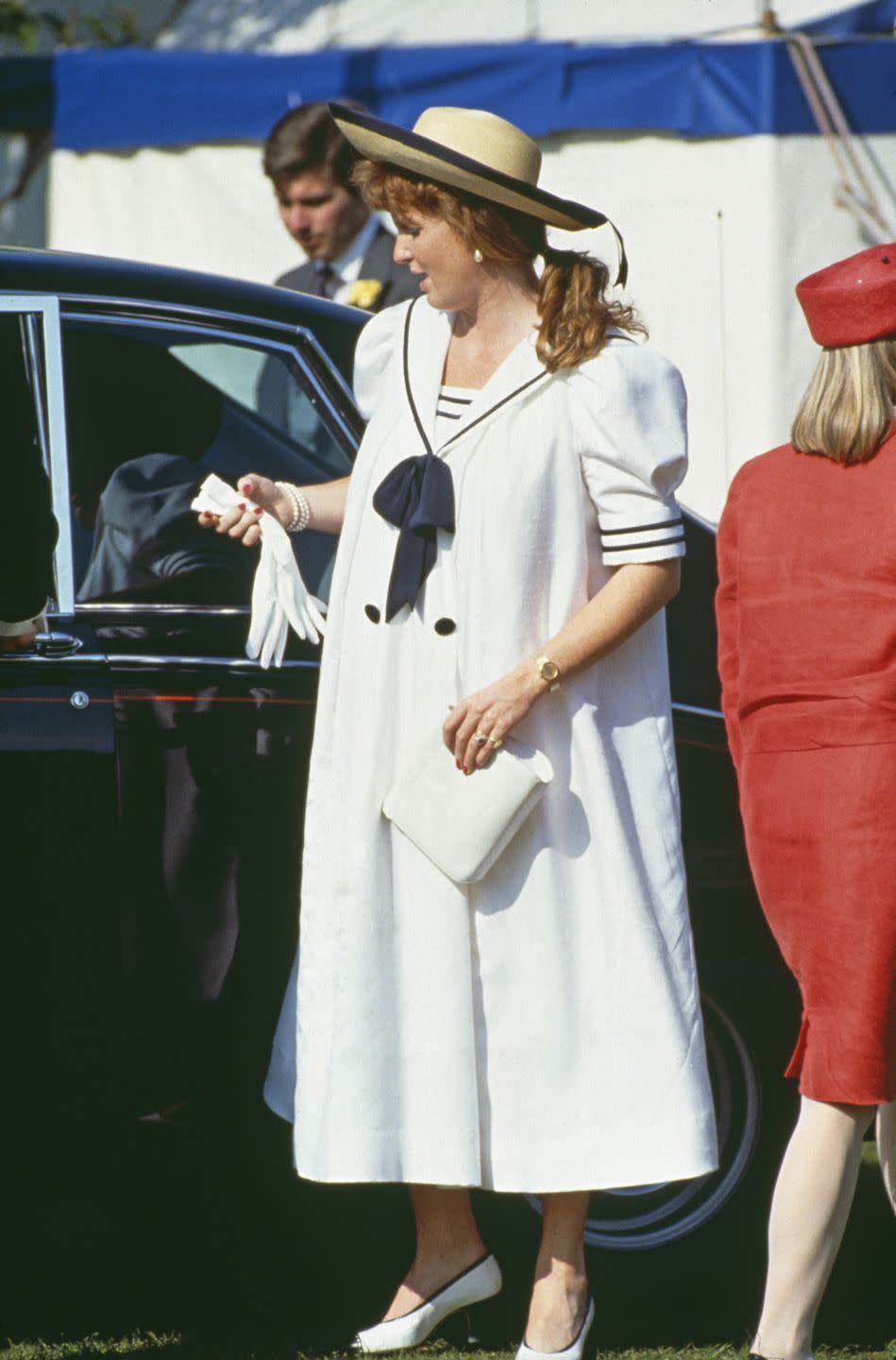 1988: Sarah Ferguson (pregnant with Princess Beatrice)