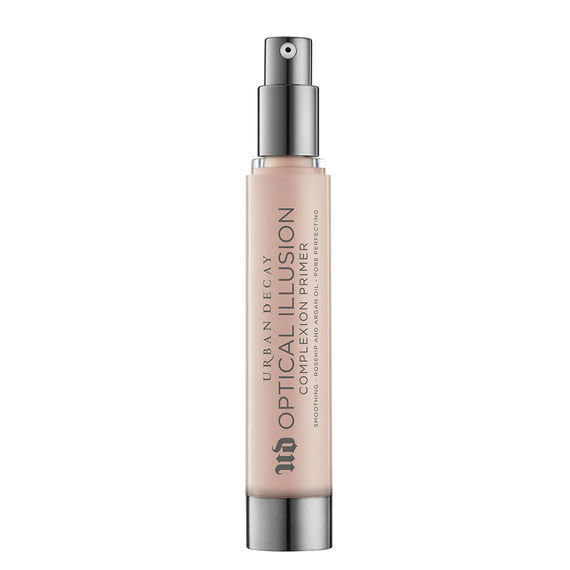 This primer by <a href="https://www.urbandecay.com/optical-illusion-complexion-primer-by-urban-decay/ud806.html" target="_blank">Urban Decay</a> leaves skin looking soft and airbrushed, no filter required. The light pink tint helps illuminate the skin and helps make makeup go on smooth and last longer.<br /><br /><strong><a href="https://www.urbandecay.com/optical-illusion-complexion-primer-by-urban-decay/ud806.html" target="_blank">Urban Decay Optical Illusion Complexion Primer</a>, $34</strong>